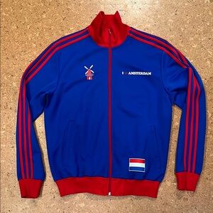 Adidas Originals I Love Amsterdam Track Jacket | L